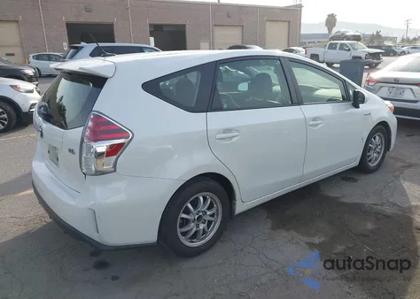 2015 Toyota Prius V Four из США, поврежденный, VIN JTDZN3EU4FJ034421